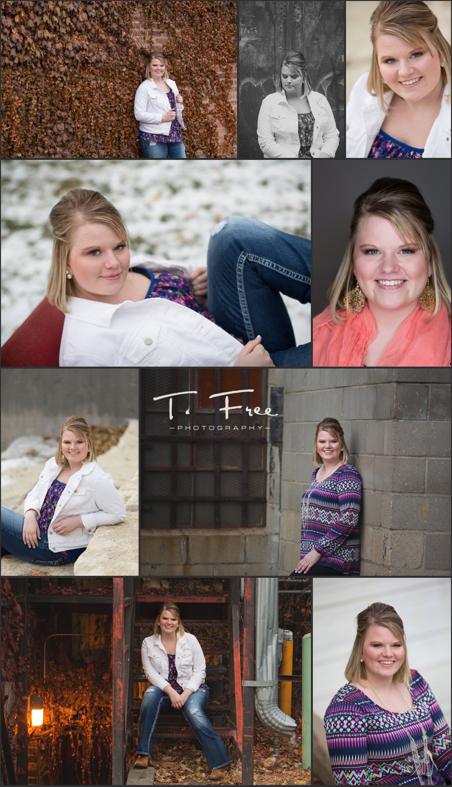 Kaila Omaha Senior Portrait Photographer · T Free Photography