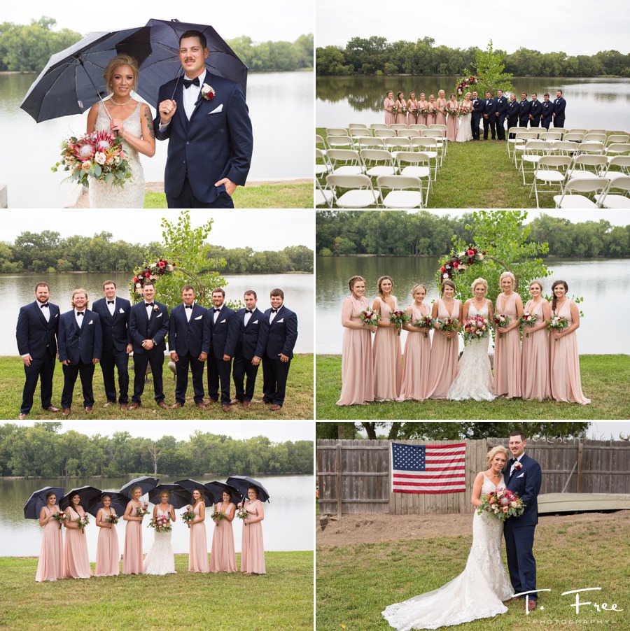 York Nebraska lake Wedding photographer
